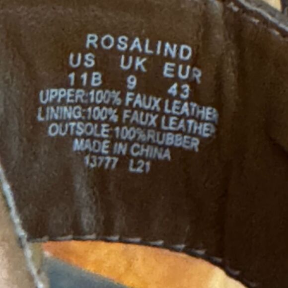 Lauren by Ralph Lauren Rosalind Sandal, Tan, EUC sz 11 - Picture 4 of 4